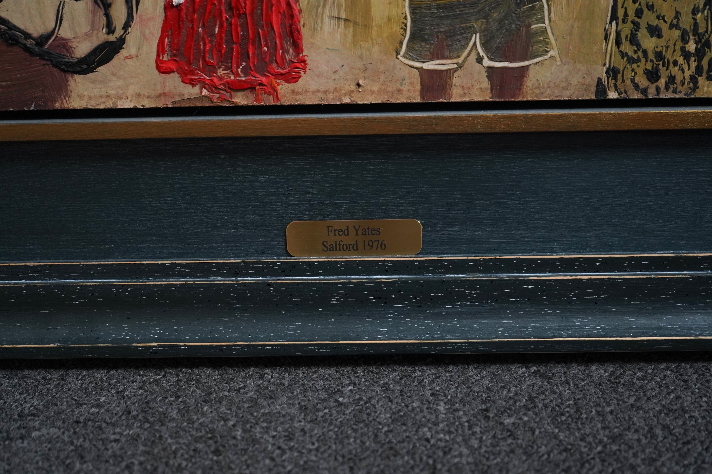 Fred Yates, 1922-2008, 'Salford, 1976'